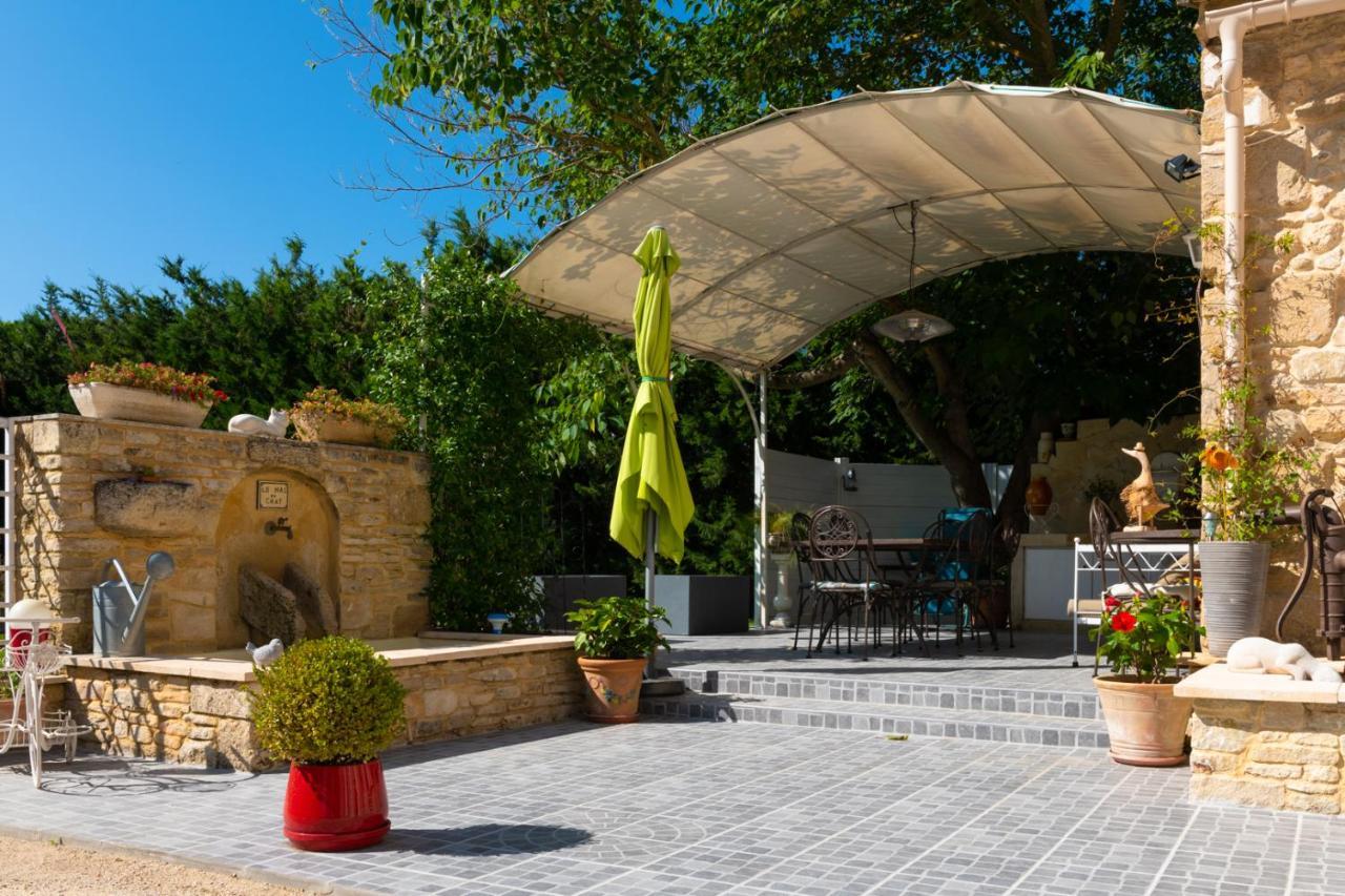 Le Mas Du Chat Bed and Breakfast Cavaillon Exteriör bild